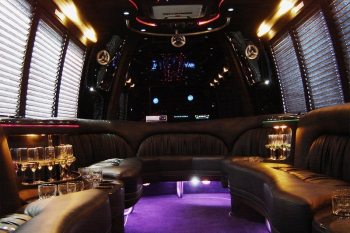 St. Louis Passenger Party Bus Interior