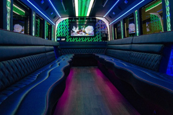 St. Louis Passenger Party Bus Interior