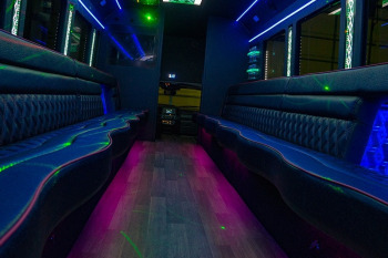 St. Louis Passenger Party Bus Interior