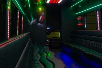 St. Louis Passenger Party Bus Interior