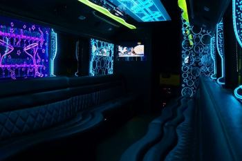 St. Louis Passenger Party Bus Interior