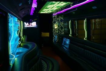 St. Louis Passenger Party Bus Interior