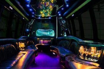 St. Louis Passenger Party Bus Interior