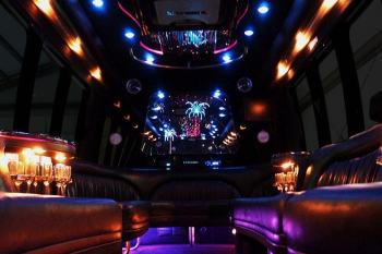 St. Louis Passenger Party Bus Interior